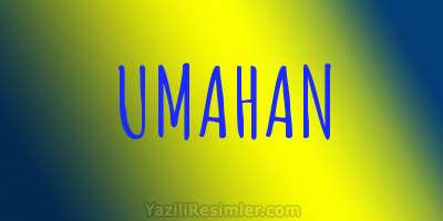 UMAHAN