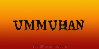 UMMUHAN