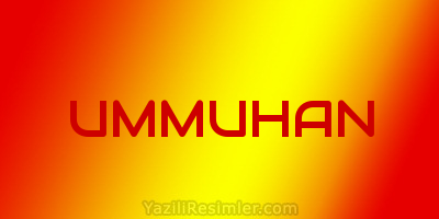 UMMUHAN