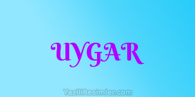 UYGAR