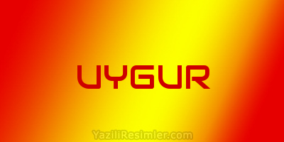 UYGUR