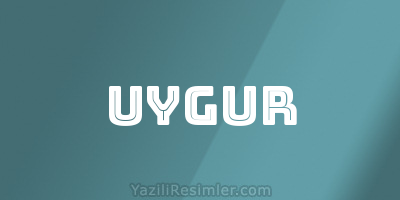 UYGUR