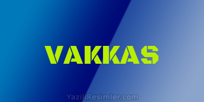 VAKKAS