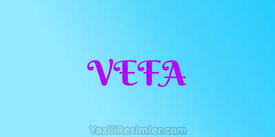 VEFA