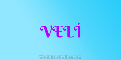 VELİ