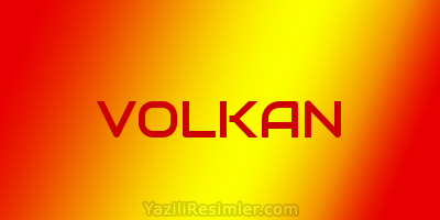 VOLKAN