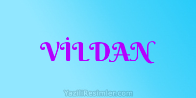 VİLDAN