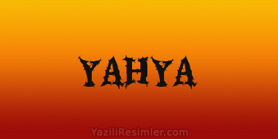 YAHYA