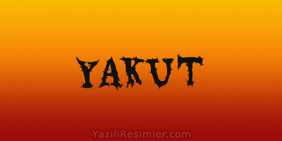 YAKUT