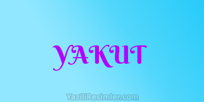 YAKUT