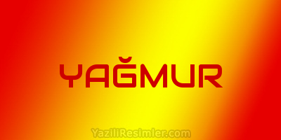 YAĞMUR