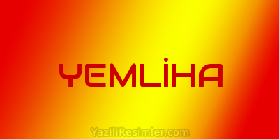 YEMLİHA