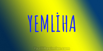 YEMLİHA