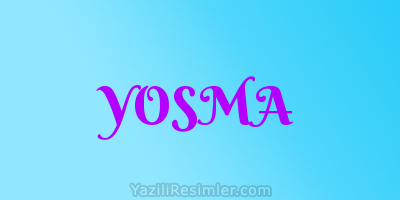 YOSMA