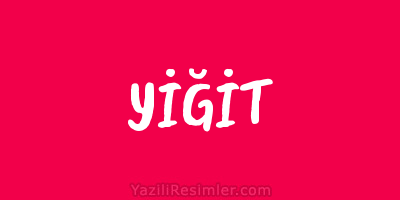 YİĞİT