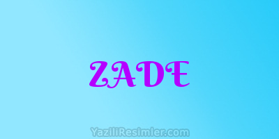 ZADE