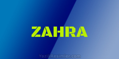 ZAHRA