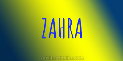 ZAHRA