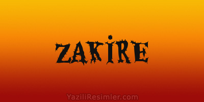 ZAKİRE