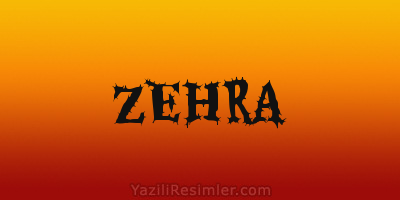 ZEHRA