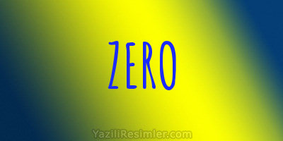 ZERO