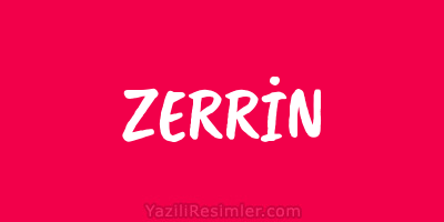 ZERRİN