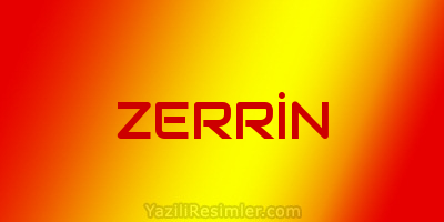 ZERRİN