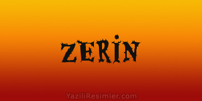 ZERİN