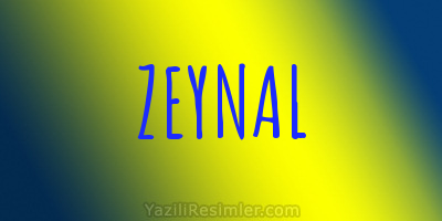 ZEYNAL