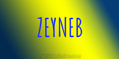 ZEYNEB