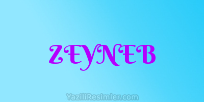 ZEYNEB