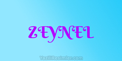 ZEYNEL