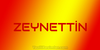 ZEYNETTİN