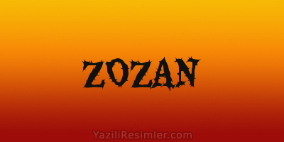 ZOZAN