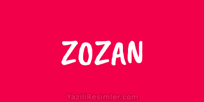 ZOZAN