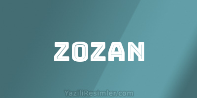 ZOZAN