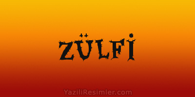 ZÜLFİ