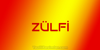 ZÜLFİ