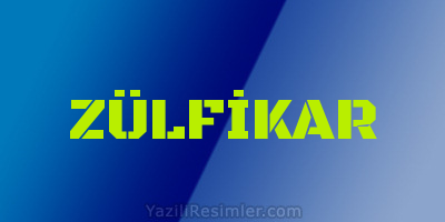 ZÜLFİKAR