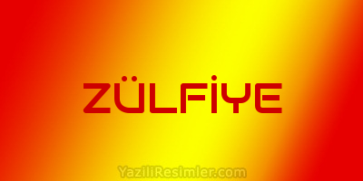 ZÜLFİYE