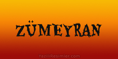 ZÜMEYRAN