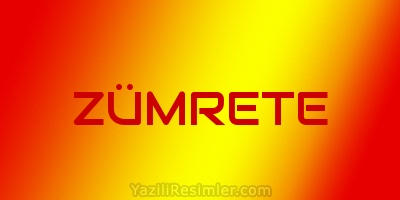 ZÜMRETE