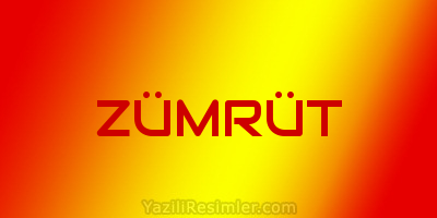 ZÜMRÜT