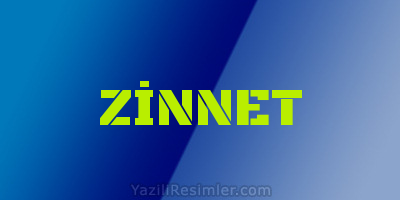 ZİNNET