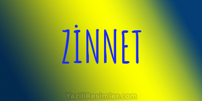 ZİNNET