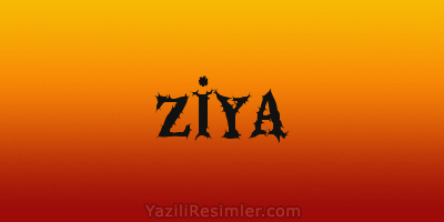 ZİYA