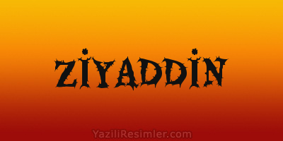 ZİYADDİN