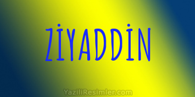 ZİYADDİN