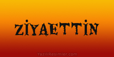 ZİYAETTİN