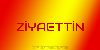 ZİYAETTİN